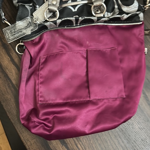 Coach poppy 2 way sparkle purse - Picture 15 of 16